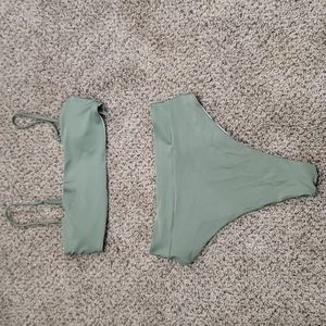 Olive Green Swim Suit